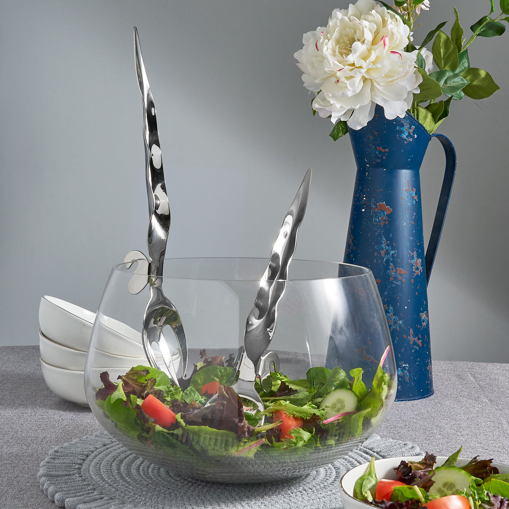 Via Veneto Mirrored 18/10 Stainless Steel 2 Piece Serving Set Ricci Argentieri 18/10 Stainless Steel, Mirrored, Mirrored Stainless, Ricci Flatware, Ricci Flatware Pattern, Ricci Via Veneto, Silverware, Stainless, Stainless Steel, Stainless Steel Flatware, Utensils, Via Veneto