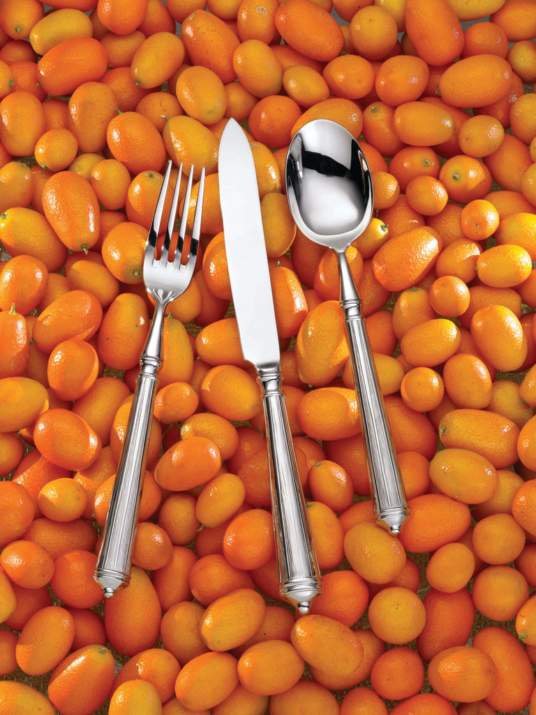 Rialto Mirrored 18/10 Stainless Steel 5 Piece Flatware Set, Service for 1 Ricci Argentieri 18/10 Stainless Steel, Mirrored, Mirrored Stainless, Rialto, Ricci Flatware, Ricci Flatware Pattern, Ricci Rialto, Silverware, Stainless, Stainless Steel, Stainless Steel Flatware, Utensils