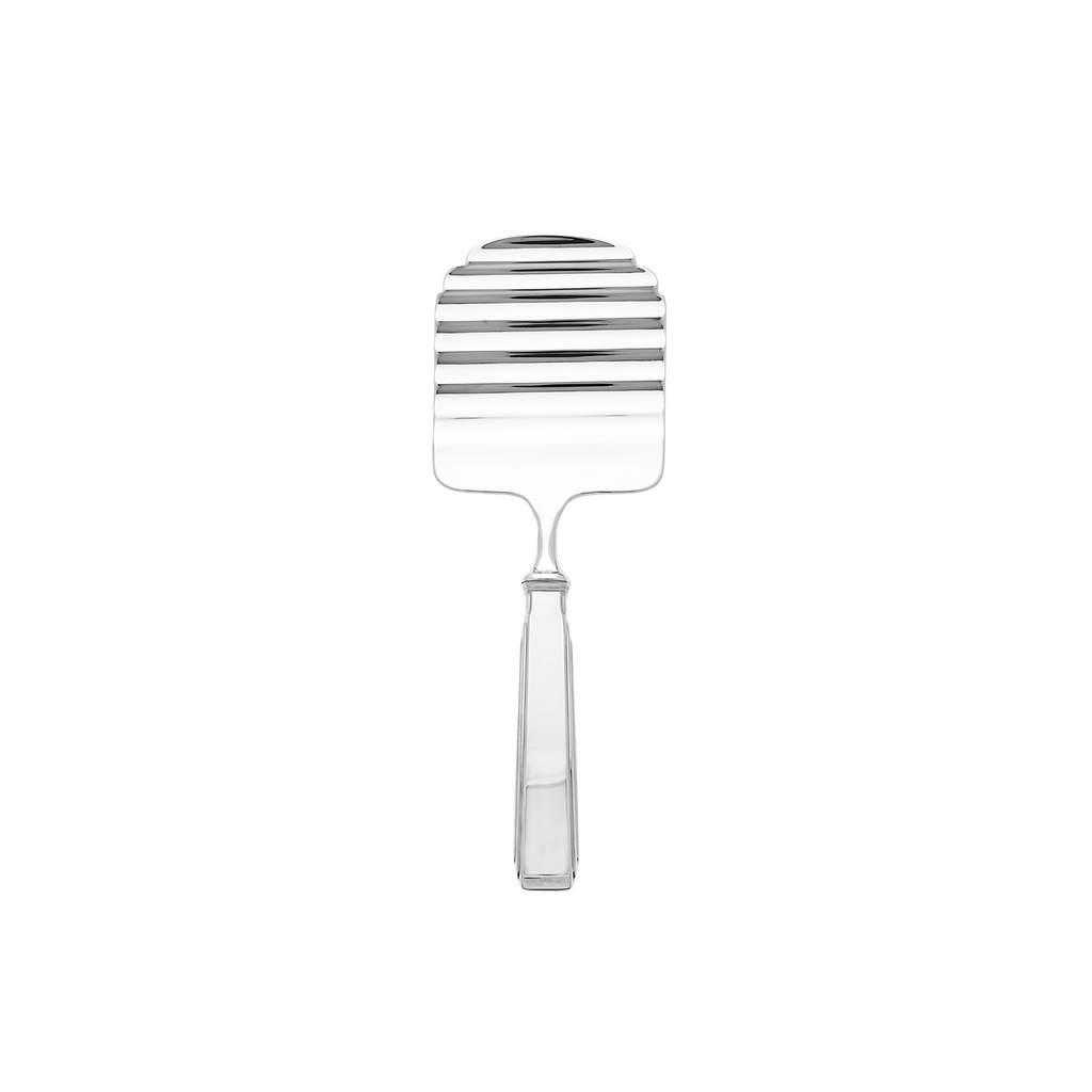 Art Deco Mirrored 18/10 Stainless Steel Asparagus Server Ricci Argentieri 18/10 Stainless Steel, Art Deco, Asparagus Server, Mirrored, Mirrored Stainless, Ricci Art Deco, Ricci Flatware, Serveware, Stainless, Stainless Steel, Stainless Steel Flatware, Utensils