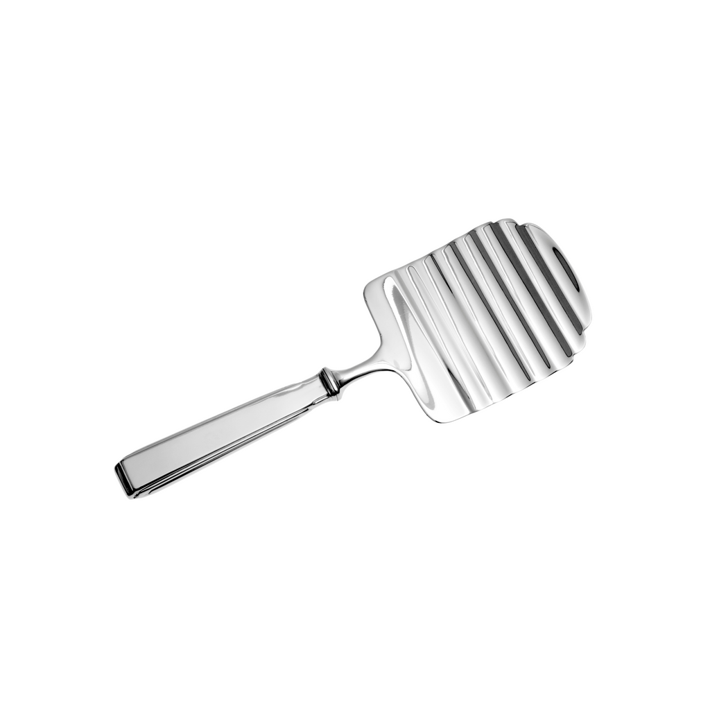 Art Deco Mirrored 18/10 Stainless Steel Asparagus Server Ricci Argentieri 18/10 Stainless Steel, Art Deco, Asparagus Server, Mirrored, Mirrored Stainless, Ricci Art Deco, Ricci Flatware, Serveware, Stainless, Stainless Steel, Stainless Steel Flatware, Utensils