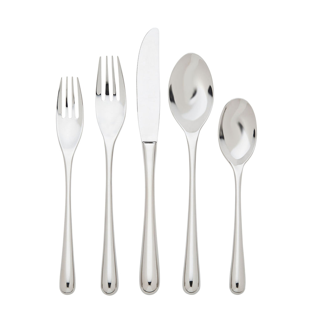 Pallone Mirrored 18/10 Stainless Steel 47 Piece Flatware Set, Service for 8 Ricci Argentieri 18/10 Stainless Steel, Hostess Set, Mirrored, Mirrored Flatware Set, Mirrored Stainless, Pallone, Ricci Flatware, Ricci Flatware Pattern, Ricci Pallone, Serveware, Silverware, Stainless, Stainless Steel, Stainless Steel Flatware, Utensils