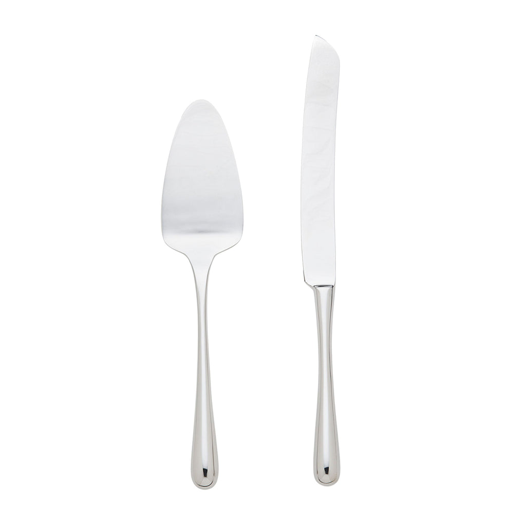 Pallone Mirrored 18/10 Stainless Steel 2 Piece Cake Serving Set Ricci Argentieri 18/10 Stainless Steel, Cake Server Set, Mirrored, Mirrored Stainless, Pallone, Ricci Flatware, Ricci Flatware Pattern, Ricci Pallone, Silverware, Stainless, Stainless Steel, Stainless Steel Flatware, Utensils