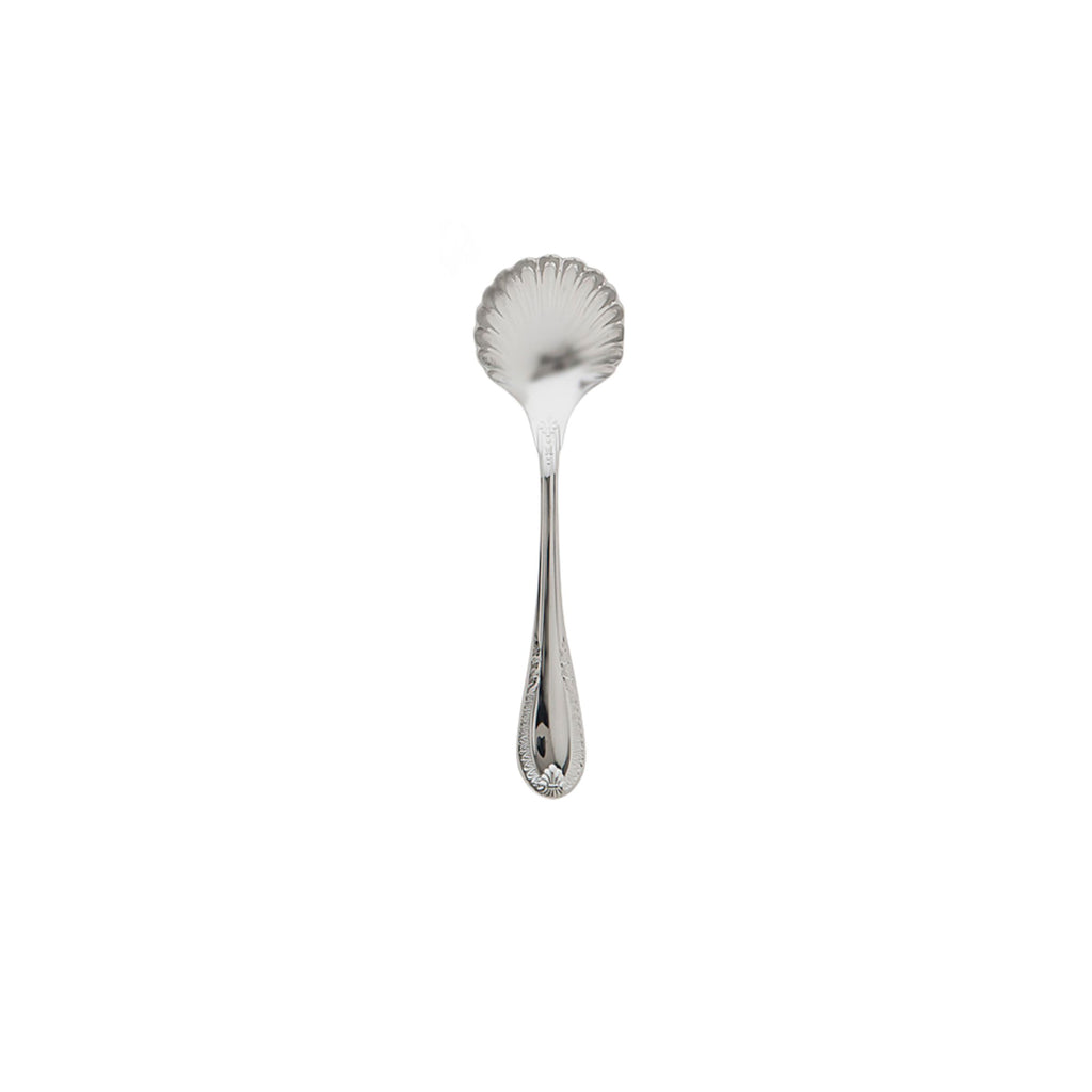 Impero Mirrored 18/10 Stainless Steel Sugar Spoon Ricci Argentieri 18/10 Stainless Steel, Impero, Mirrored, Mirrored Stainless, Ricci Flatware, Ricci Flatware Pattern, Ricci Impero, Silverware, Stainless, Stainless Steel, Stainless Steel Flatware, Sugar Spoon, Utensils