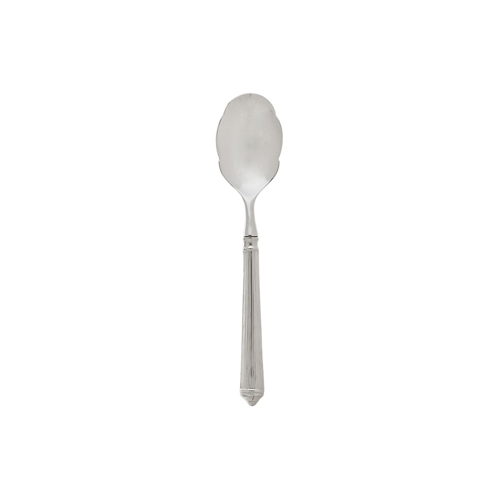 Rialto Mirrored 18/10 Stainless Steel Sugar Spoon Ricci Argentieri 18/10 Stainless Steel, Mirrored, Mirrored Stainless, Open Stock, Rialto, Ricci Flatware, Ricci Flatware Pattern, Ricci Rialto, Silverware, Stainless, Stainless Steel, Stainless Steel Flatware, Sugar Spoon, Utensils