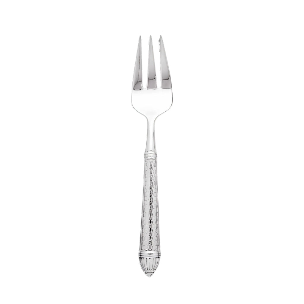 Raffaello Mirrored 18/10 Stainless Steel Serving Fork Ricci Argentieri 18/10 Stainless Steel, Mirrored, Mirrored Stainless, Open Stock, Raffaello, Ricci Flatware, Ricci Flatware Pattern, Ricci Raffaello, Serveware, Silverware, Stainless, Stainless Steel, Stainless Steel Flatware