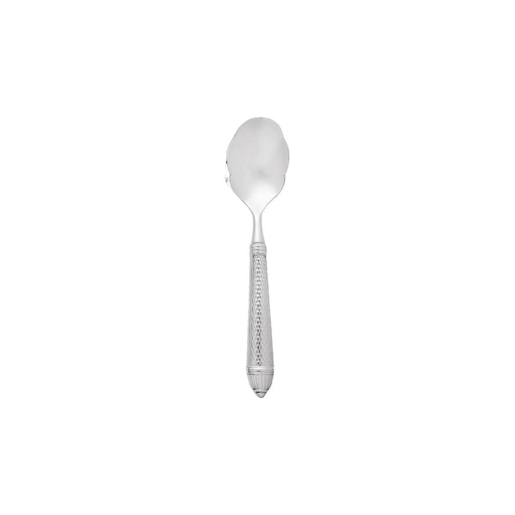 Raffaello Mirrored 18/10 Stainless Steel Sugar Spoon Ricci Argentieri 18/10 Stainless Steel, Mirrored, Mirrored Stainless, Open Stock, Raffaello, Ricci Flatware, Ricci Flatware Pattern, Ricci Raffaello, Serveware, Silverware, Stainless, Stainless Steel, Stainless Steel Flatware, Utensils