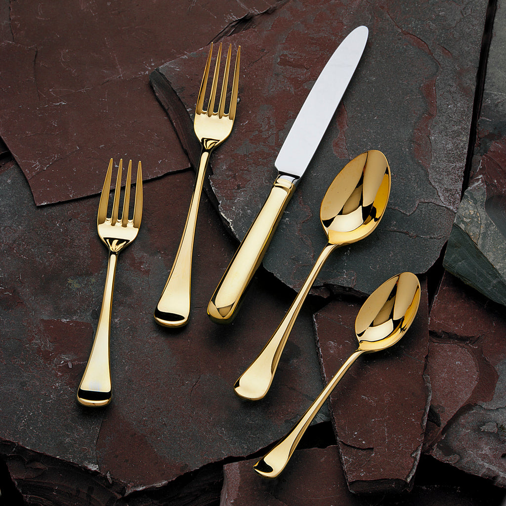 24kt Goldplate Modigliani 5pc Ricci Argentieri 