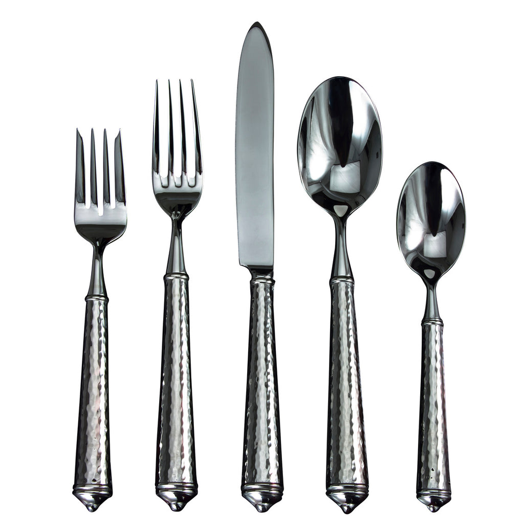 Leopardo 5pc. Place Set Ricci Argentieri 