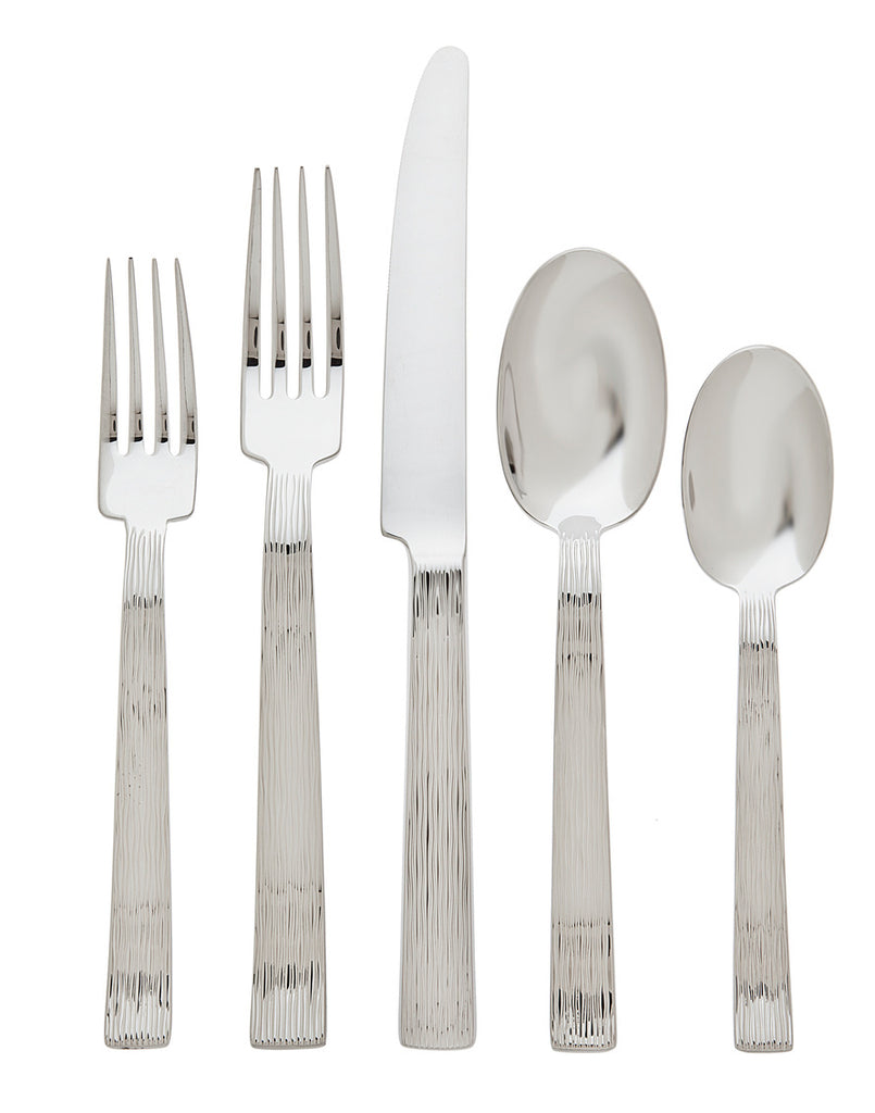 Pioggia 45pc. Flatware Set Ricci Argentieri 45 Piece Flatware Set